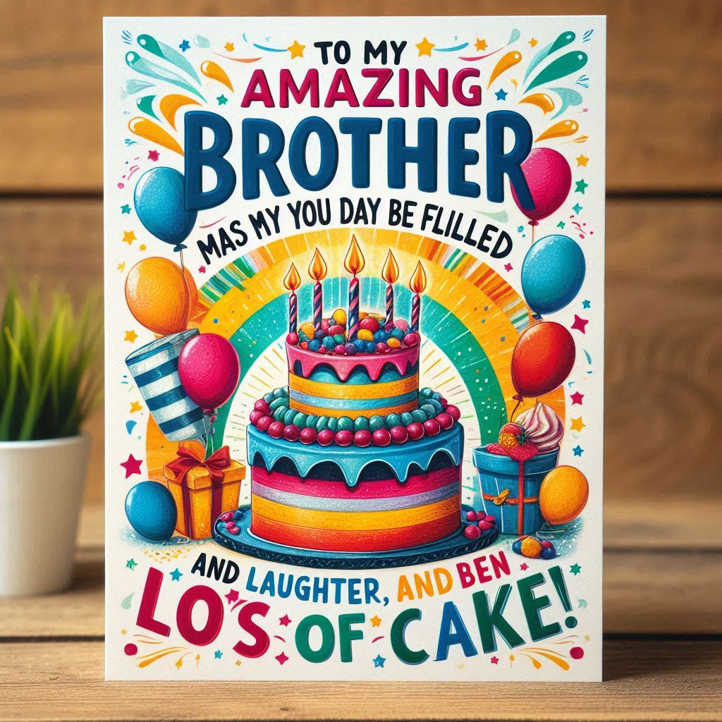 Birthday Wishes for Brother